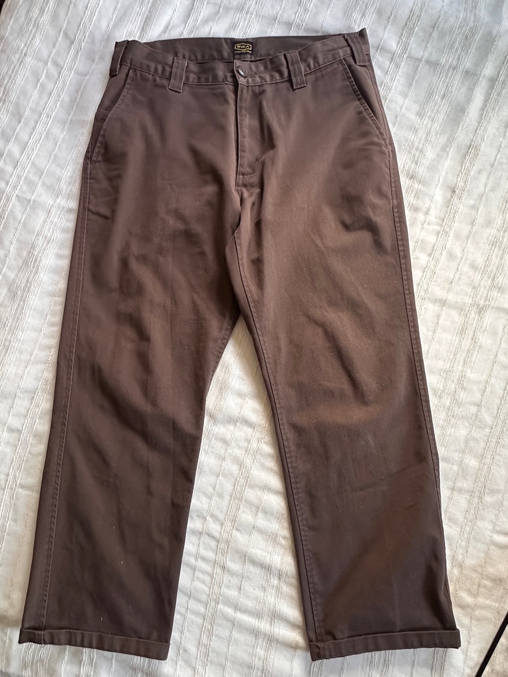 RVCA Americana Fit Brown Chino Pants | Men’s 31